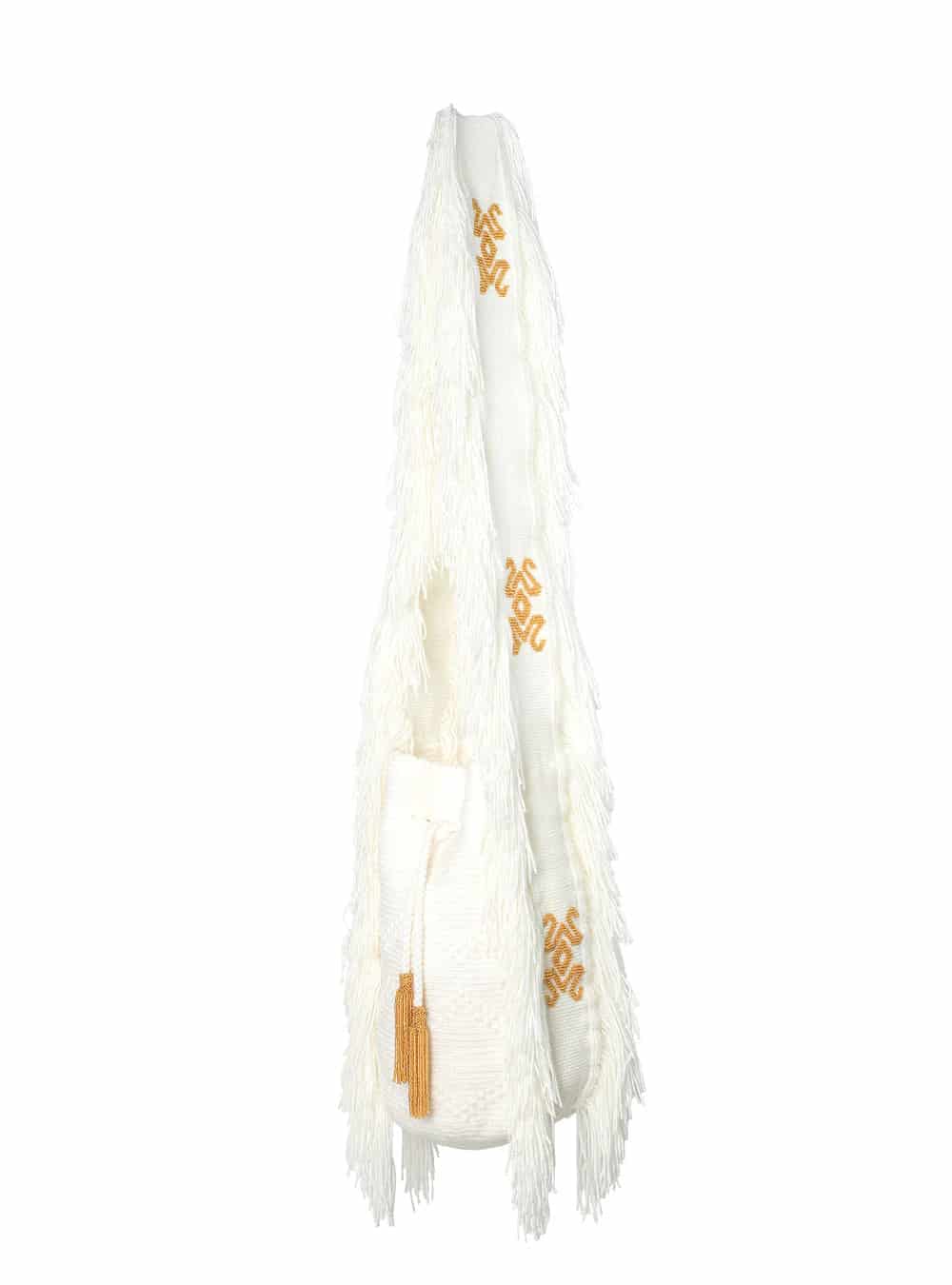 Basic wayuu kamsa Soul Pearl Gold - miniatura 1