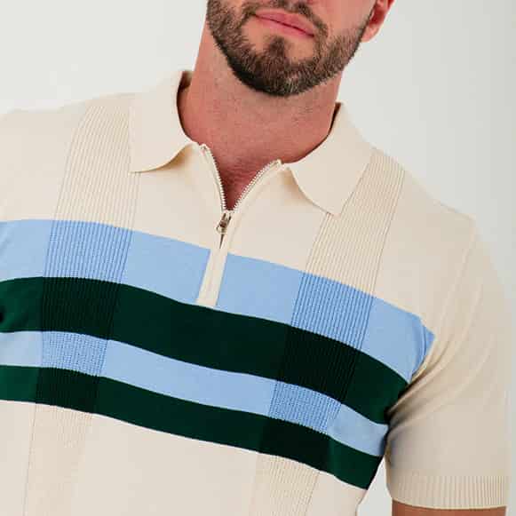 SUETER POLO MODA TEJIDO HOMBRE - miniatura 7