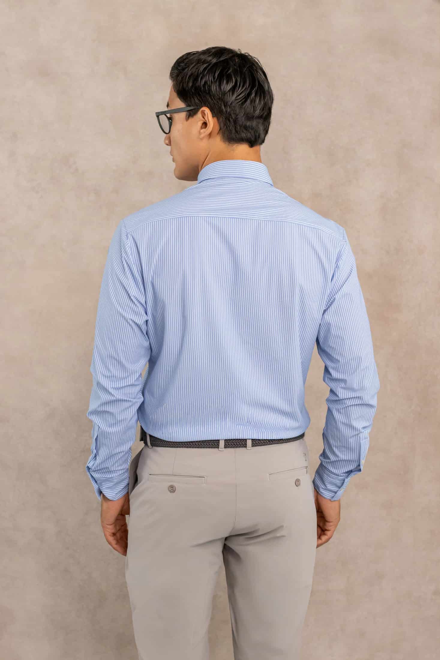 Camisa Performance Rayas Blue Striped - miniatura 5