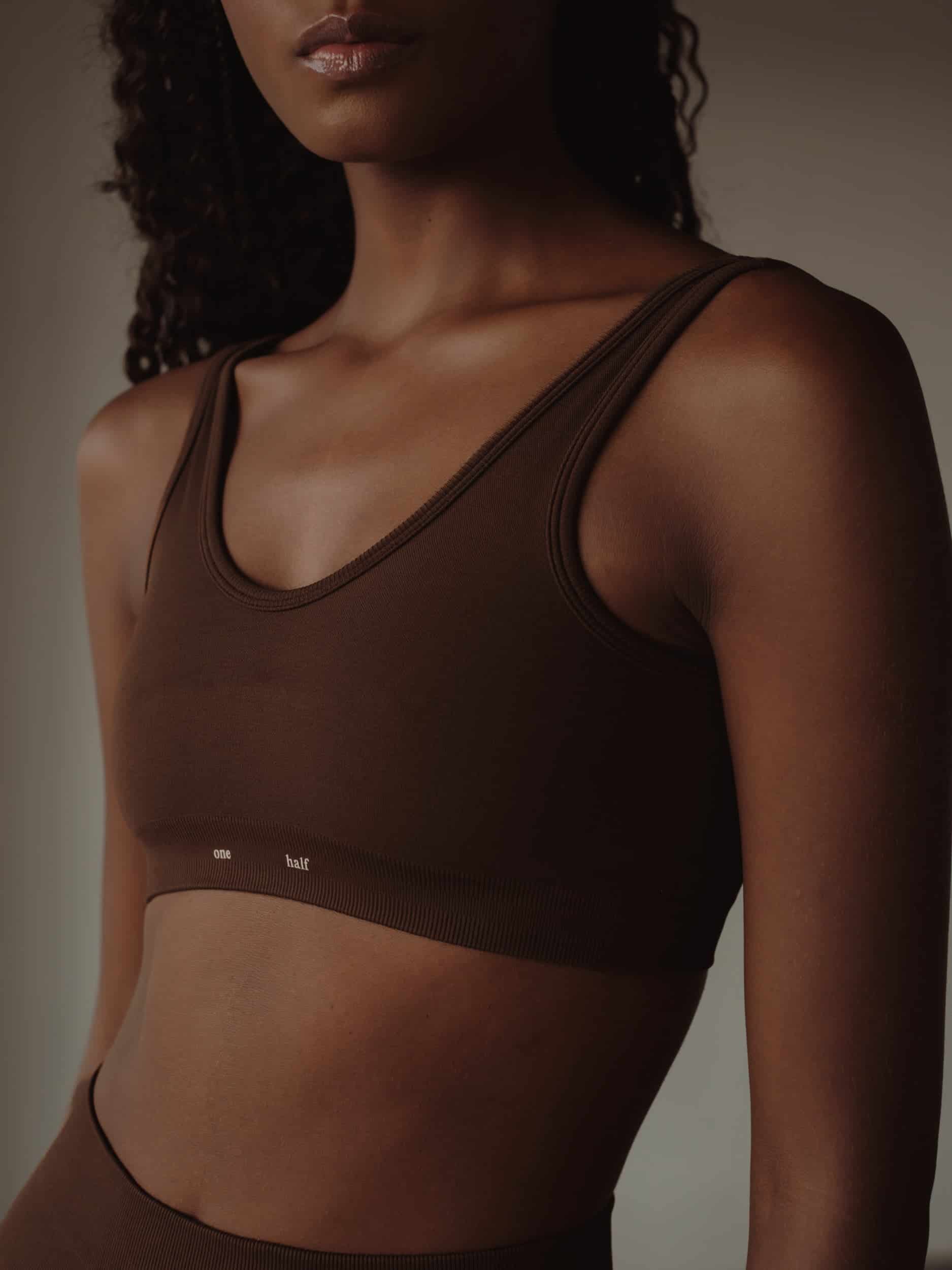 ELEMENTAL FIT SEAMLESS TOP - SEPIA - miniatura 1