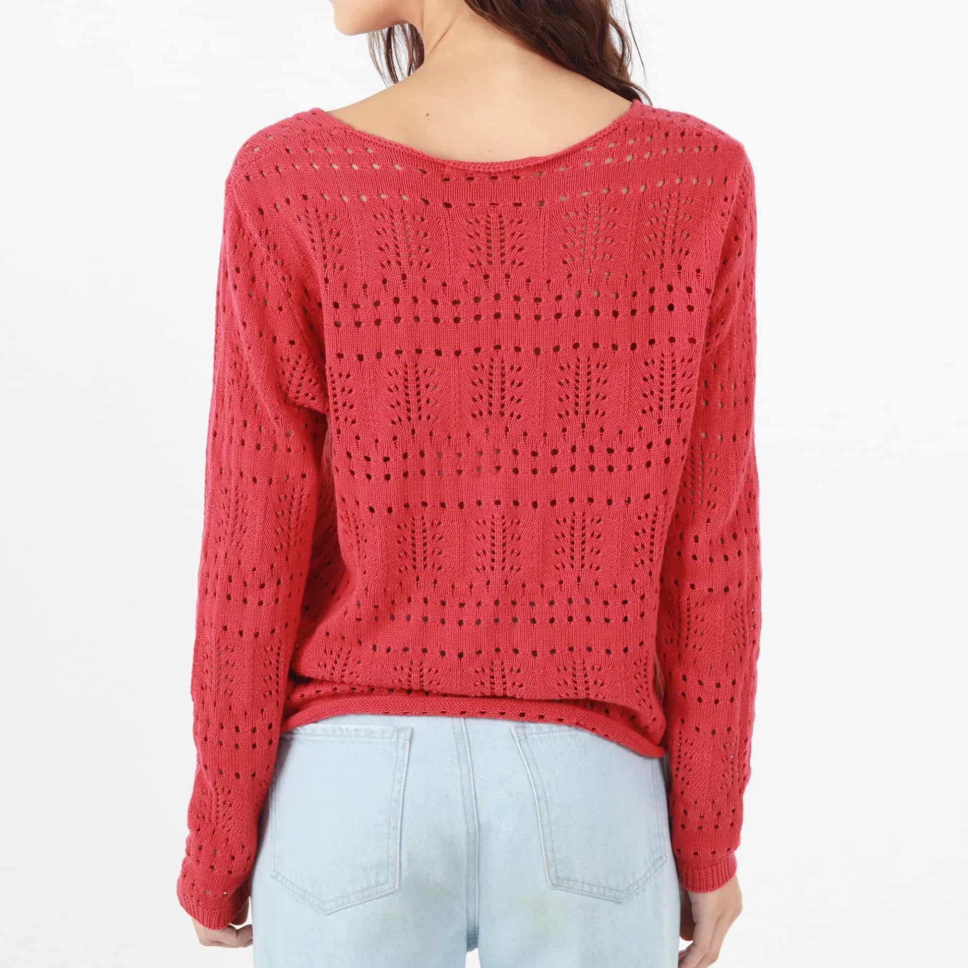 Sweater Cuello V Manga Larga - miniatura 2