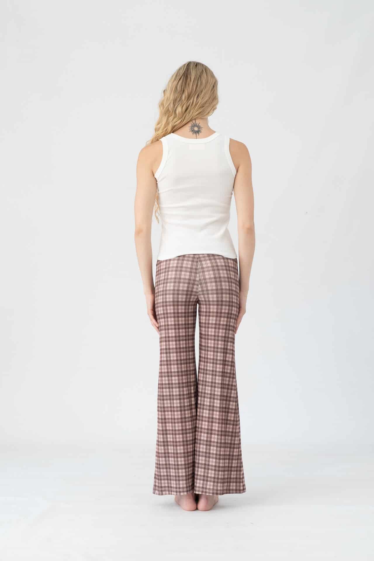 Set pantalon Los Angeles Mocha Plaid - miniatura 3