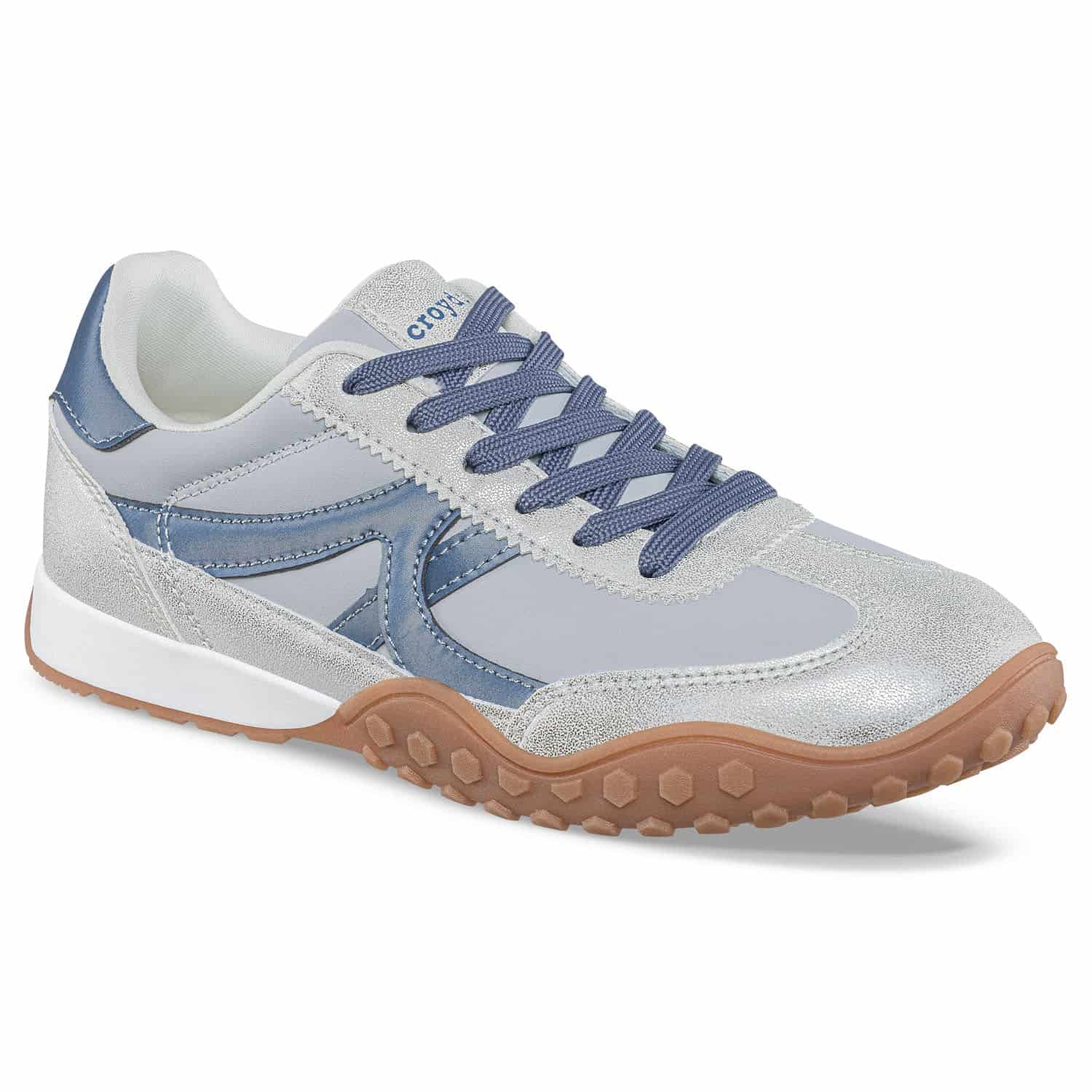 Tenis Urbanos Tebar Gris Croydon Para Mujer - miniatura 1