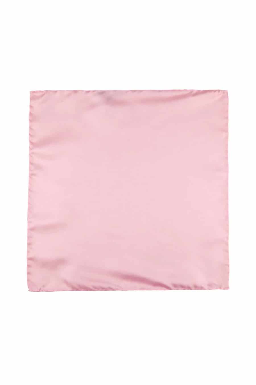 Men's silk pink handkerchief - miniatura 2