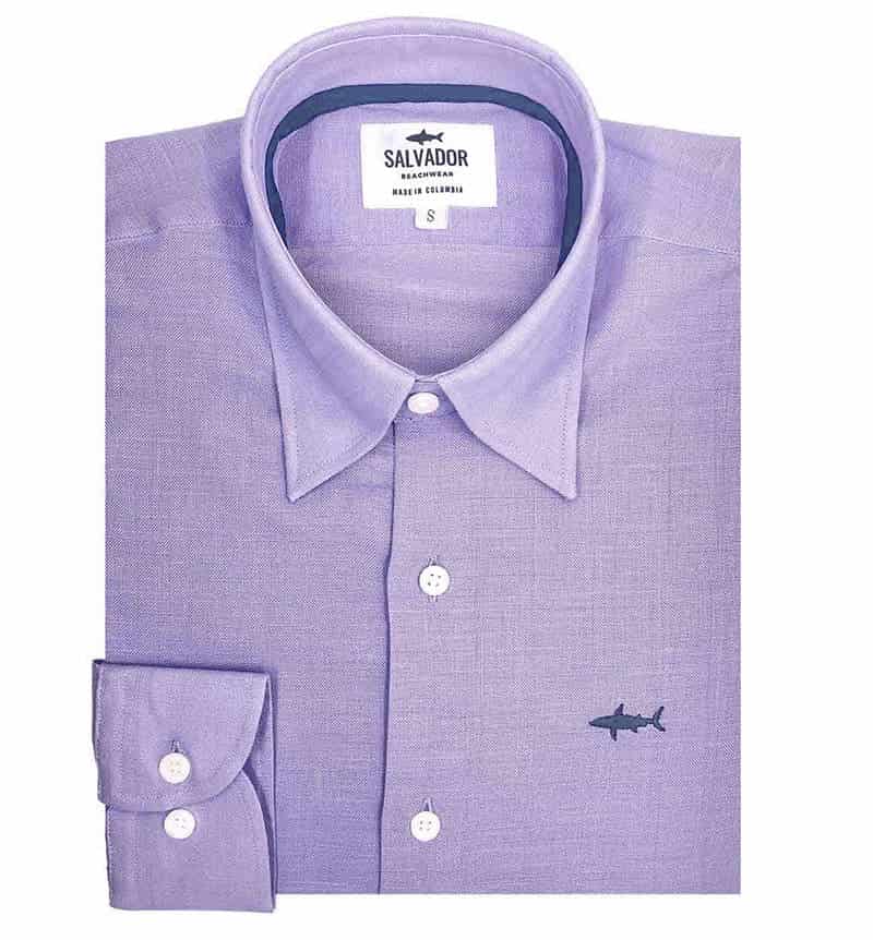 CAMISA LILA - miniatura 1