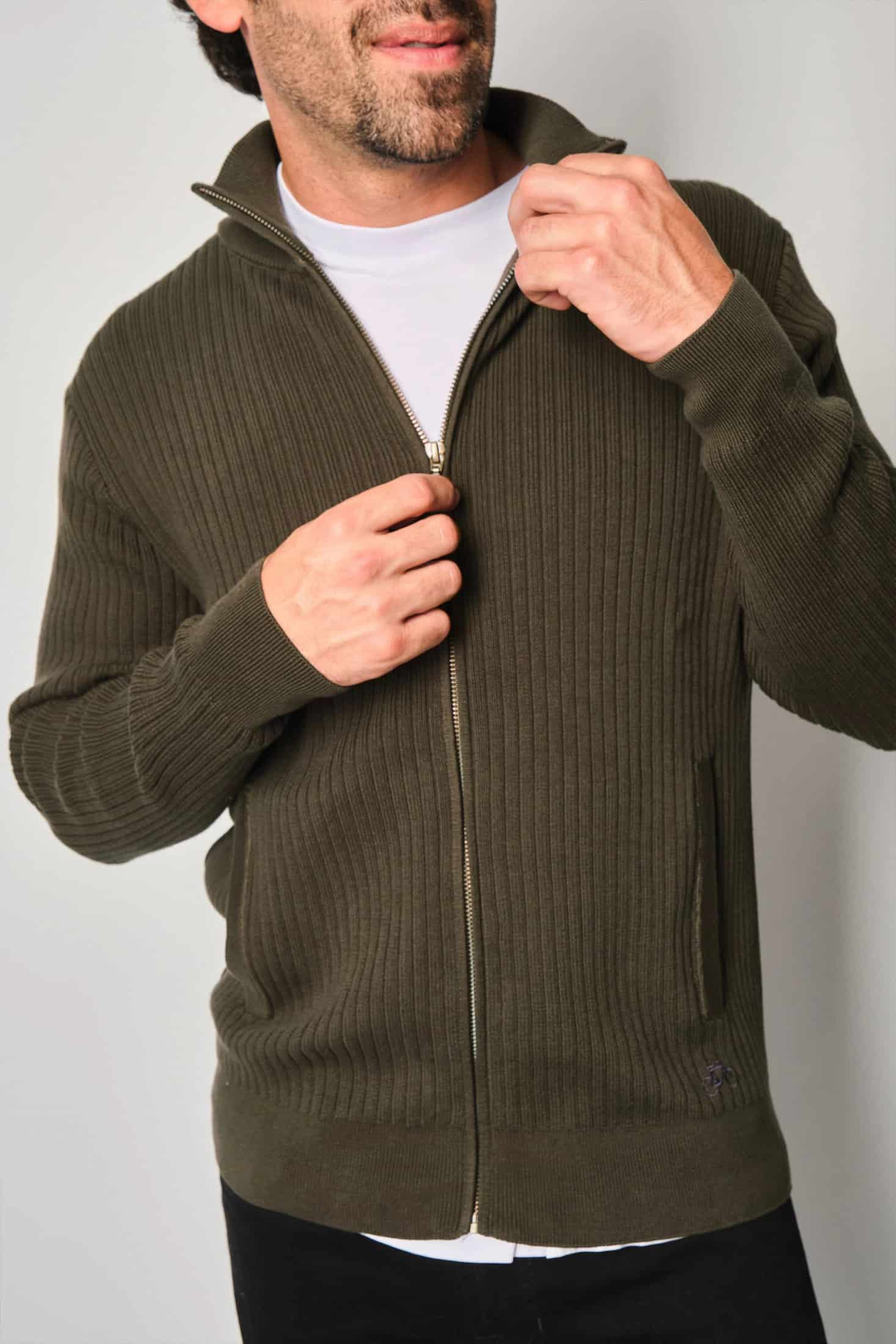 SACO LINED FULL ZIP MILITAR - miniatura 1