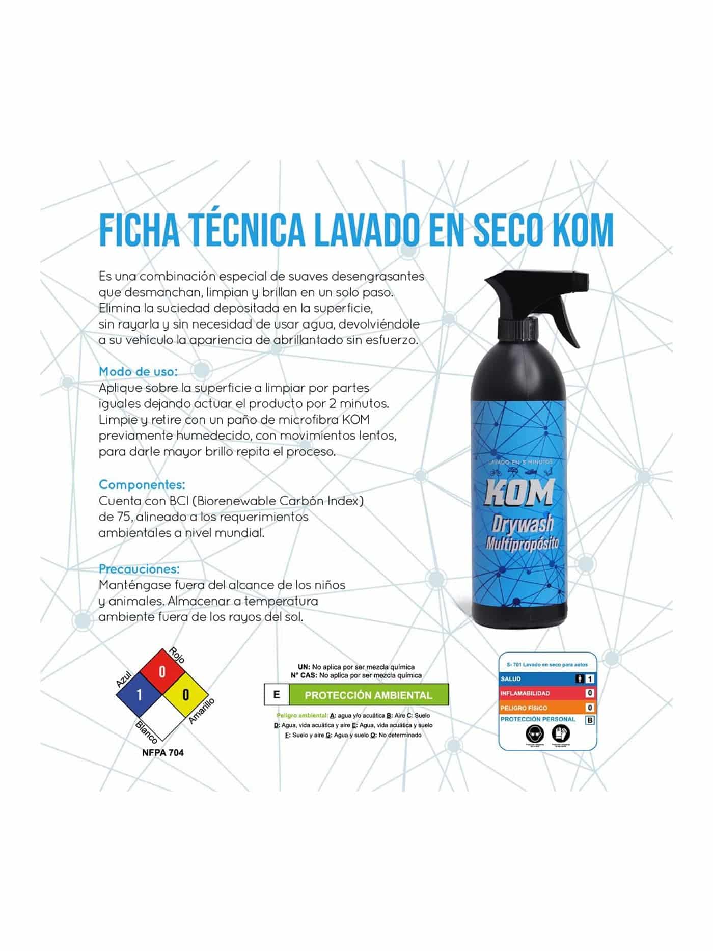 Lavado en seco ciclismo, ruta, mtb 500 ml - miniatura 3