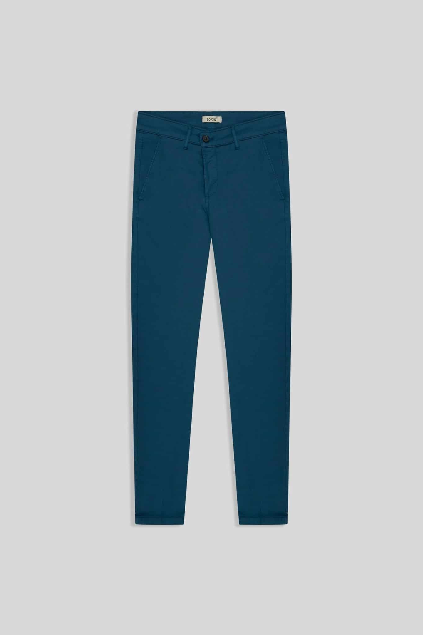 Men's cotton pants petrol green new siena - miniatura 1