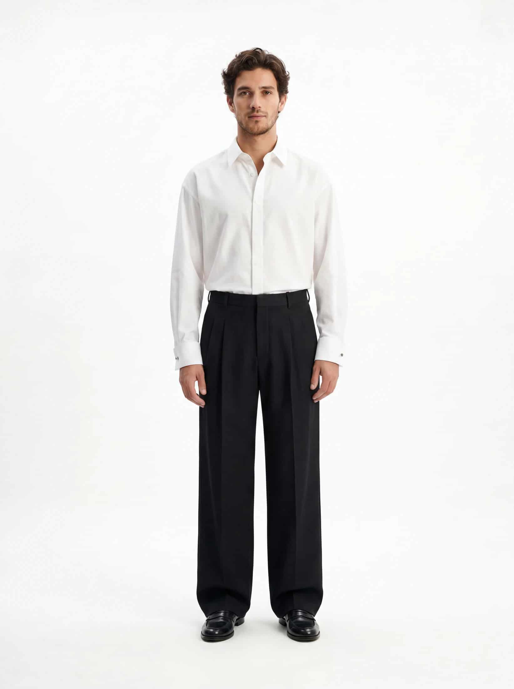 DOUBLE-PLEAT TROUSERS - miniatura 2