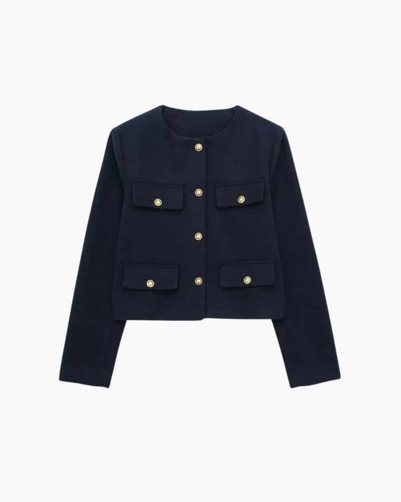 Savile Crop Blazer - miniatura 3