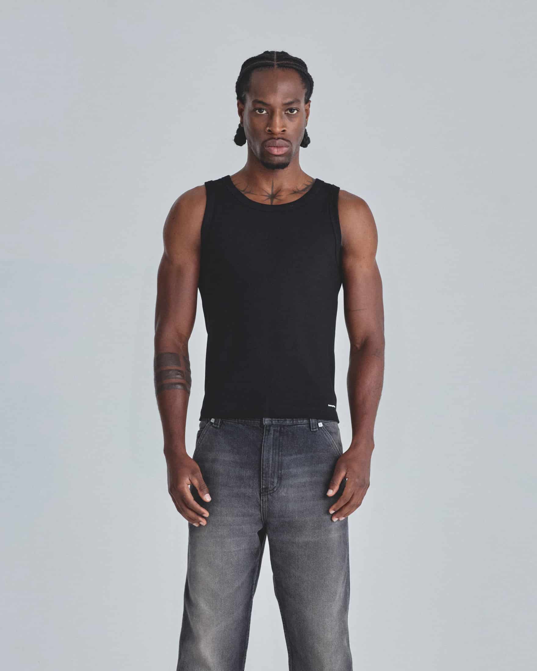 Line Undergold Studio Tank Top Black - miniatura 2