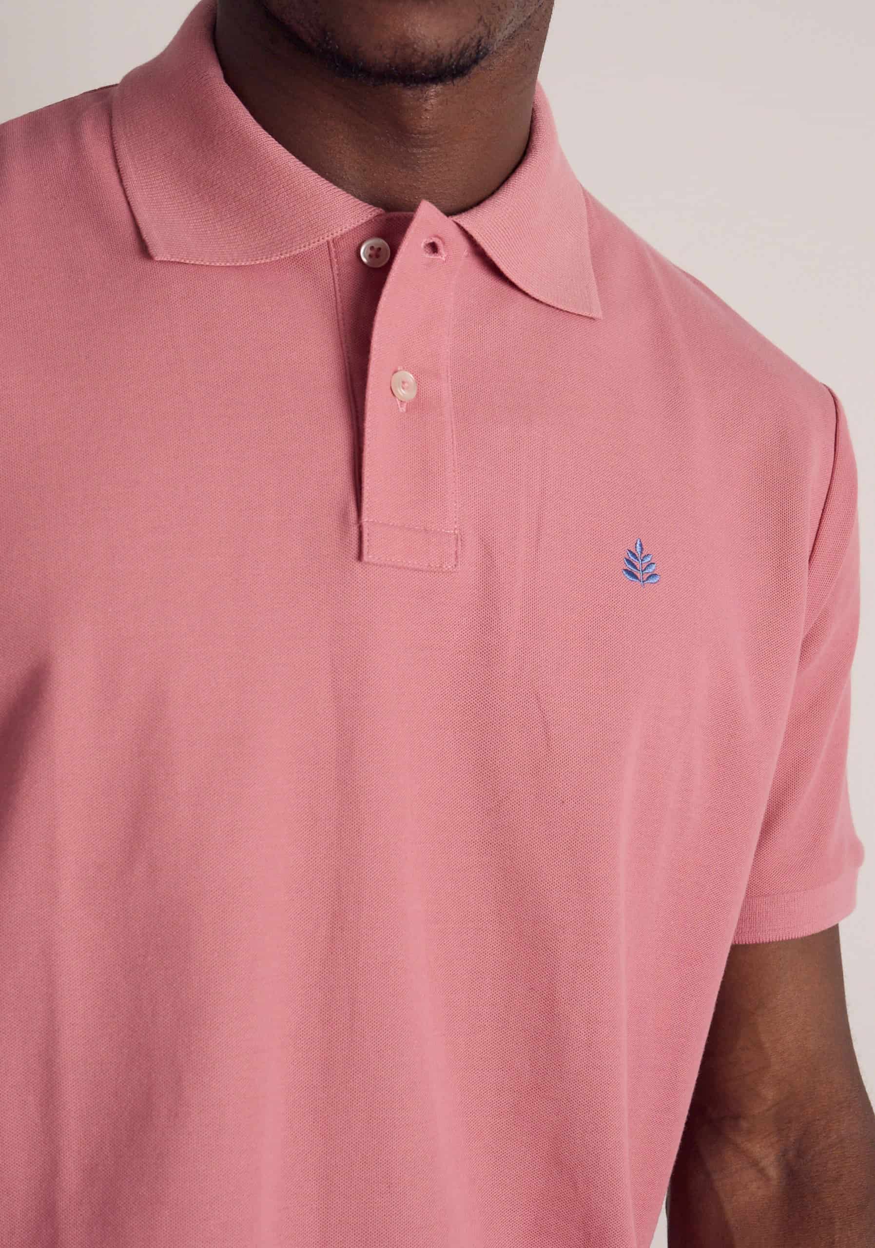 Camiseta Polo H L-Azm Rosado Med - miniatura 4