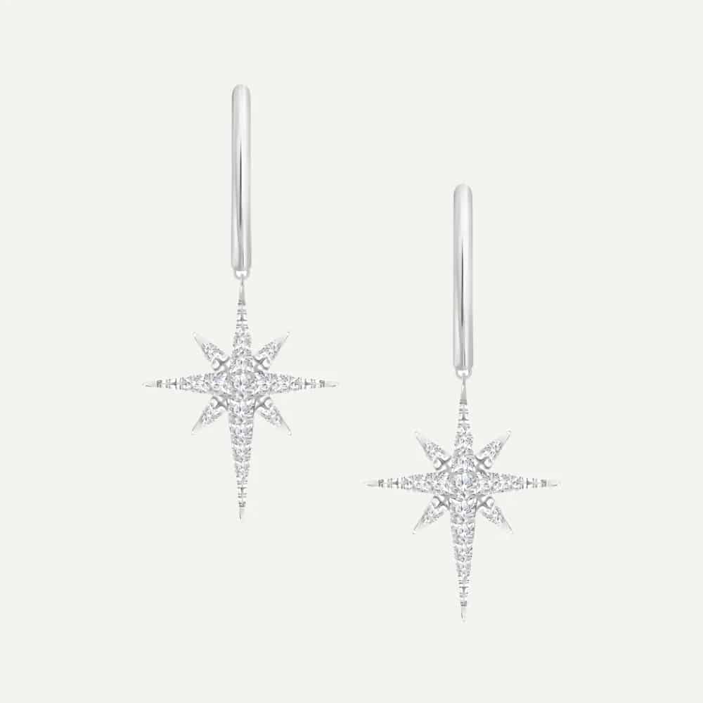 Arete Huggie big star - miniatura 6