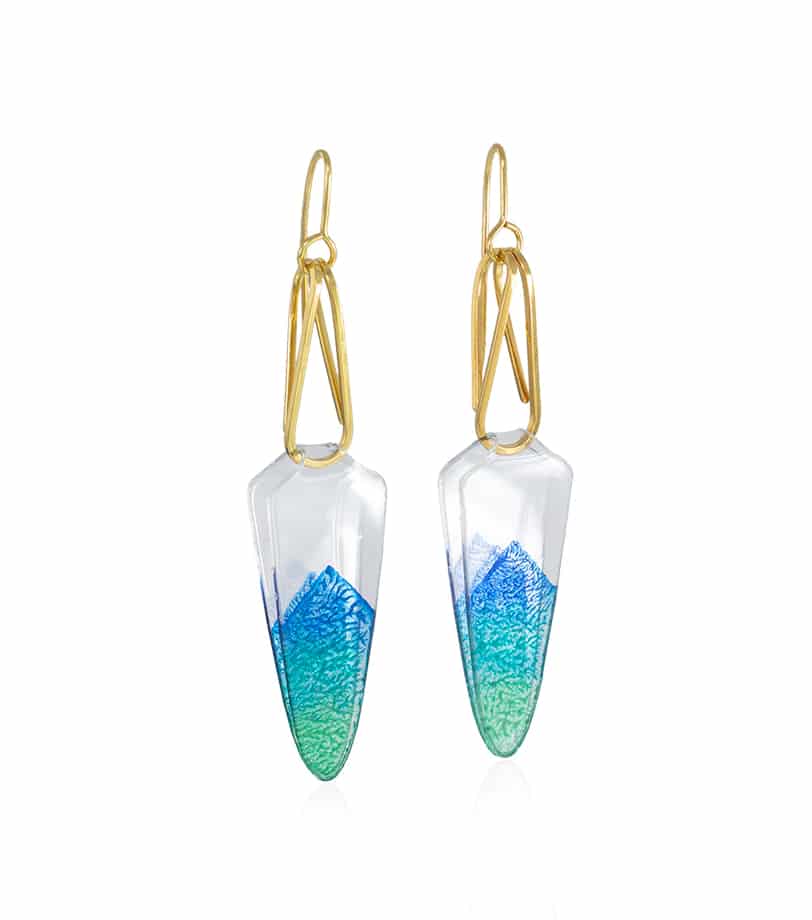 Aretes Nympha Dorado - miniatura 4