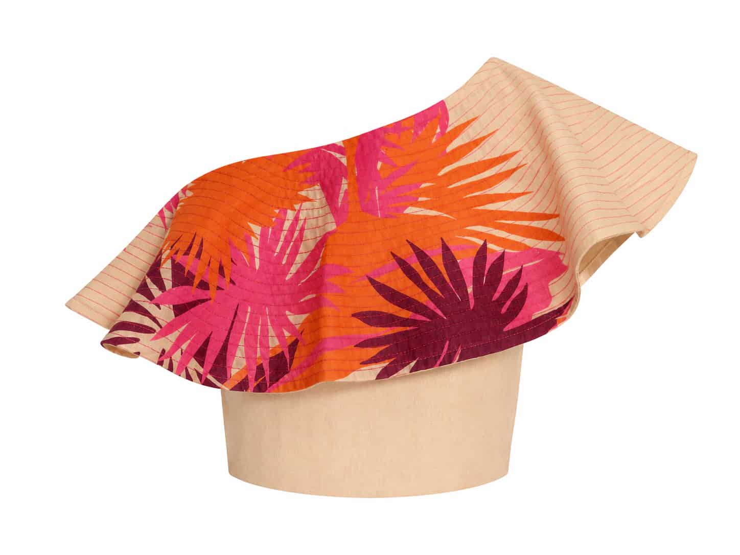 Sunset Waves Blouse / Fuchsia Palms Exclusivo - miniatura 1