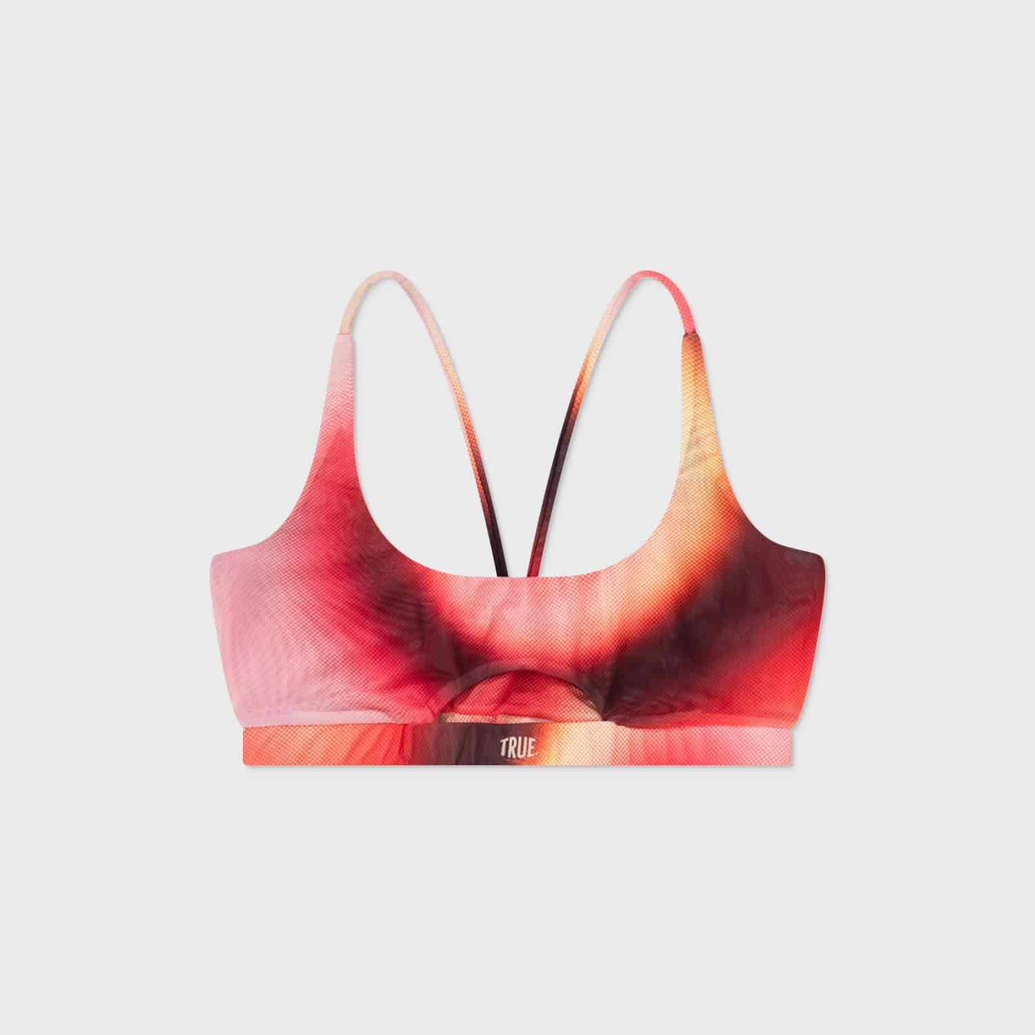 Gradient Mesh Cut-Out Top - Pink - miniatura 3