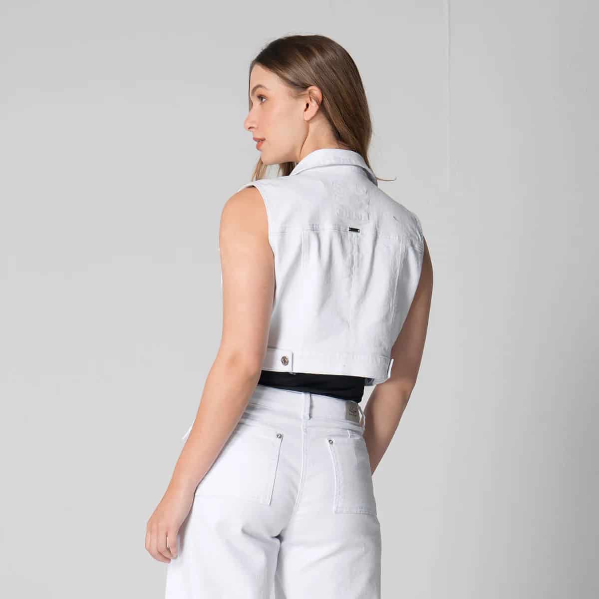 Chaleco Denim Slim Villana - miniatura 4