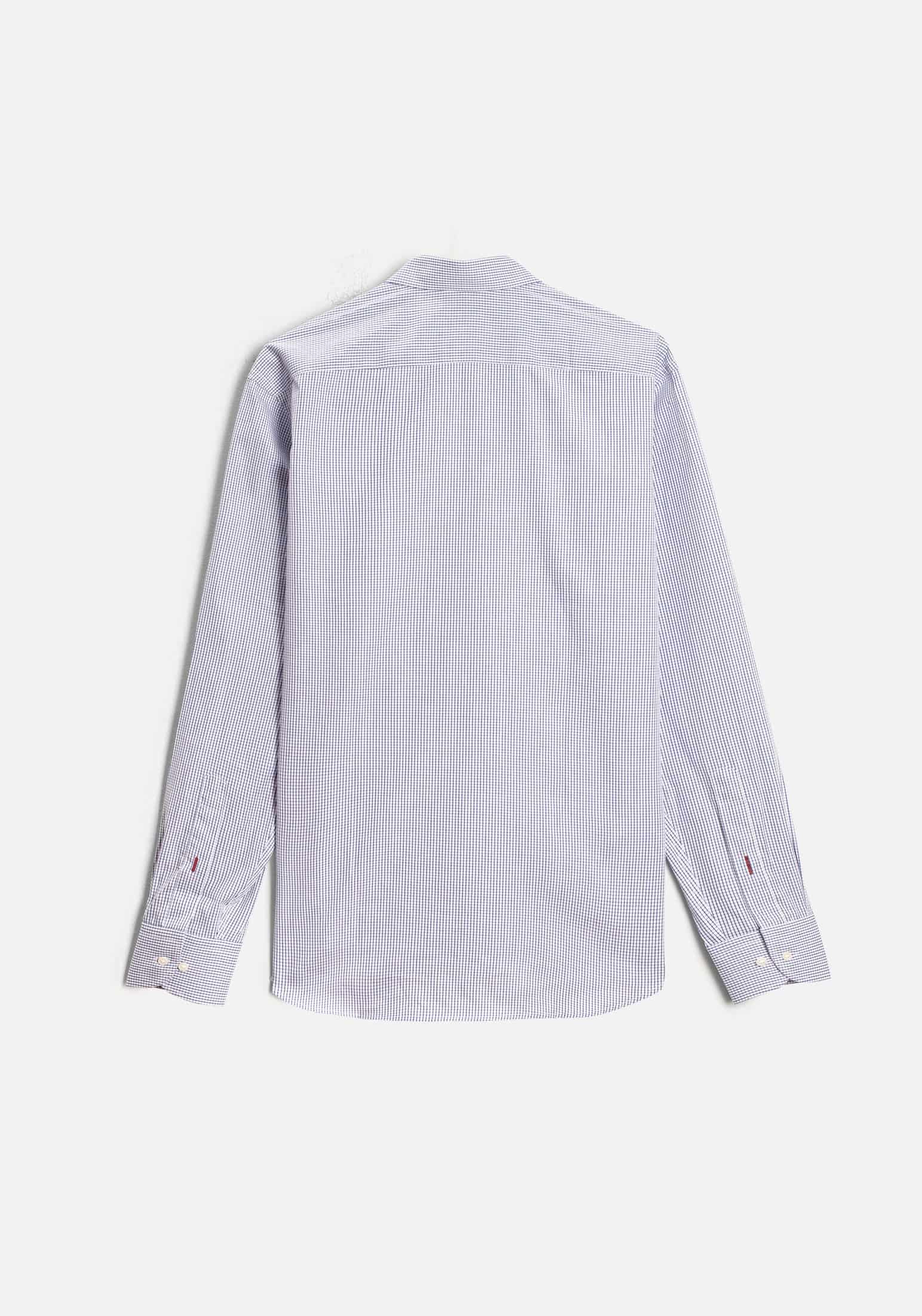 Camisa H CBD Cuadros Peq Azul Osc - miniatura 8