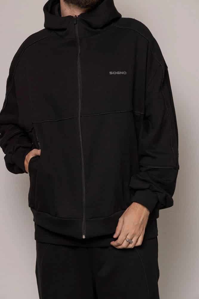 Hoodie 87/27 Sgo-Negro - miniatura 2