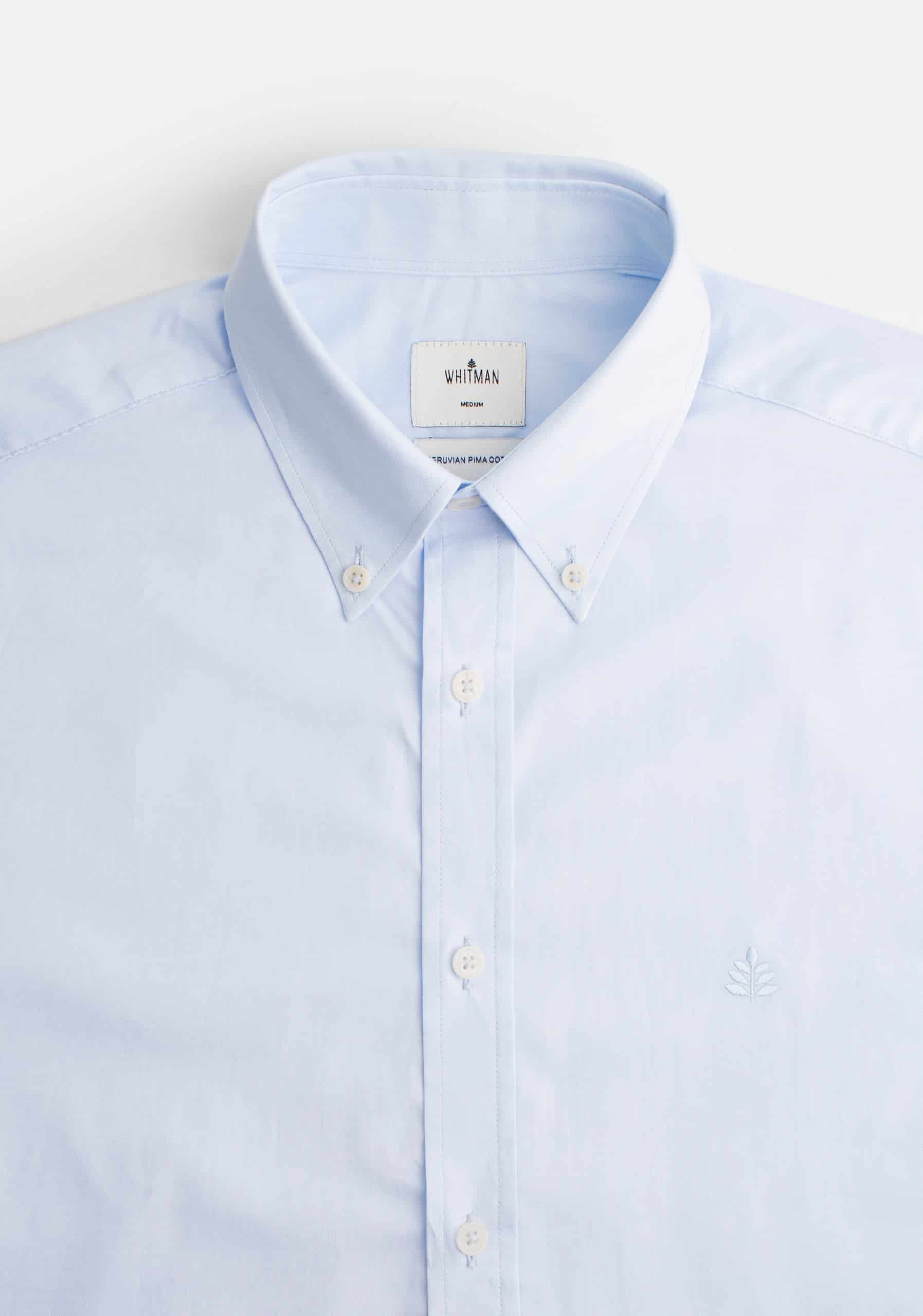 Camisa H CBD Unicolor L-Atn Azul Claro - miniatura 2