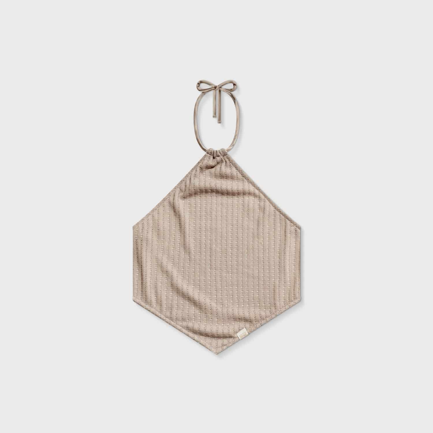 Textured Halter Top - Camel - miniatura 1