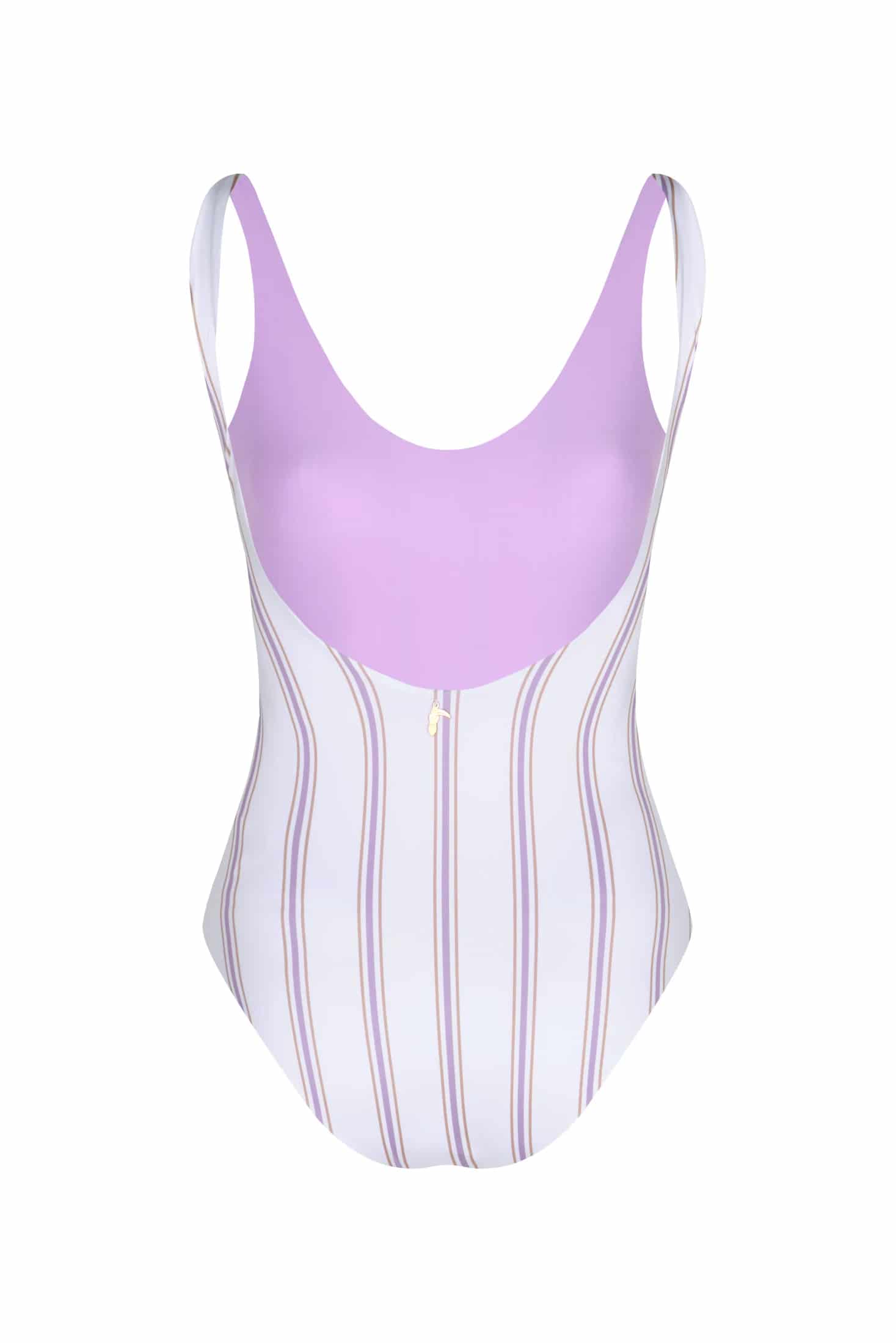 Olympic One Piece / Lilac Stripes - miniatura 5