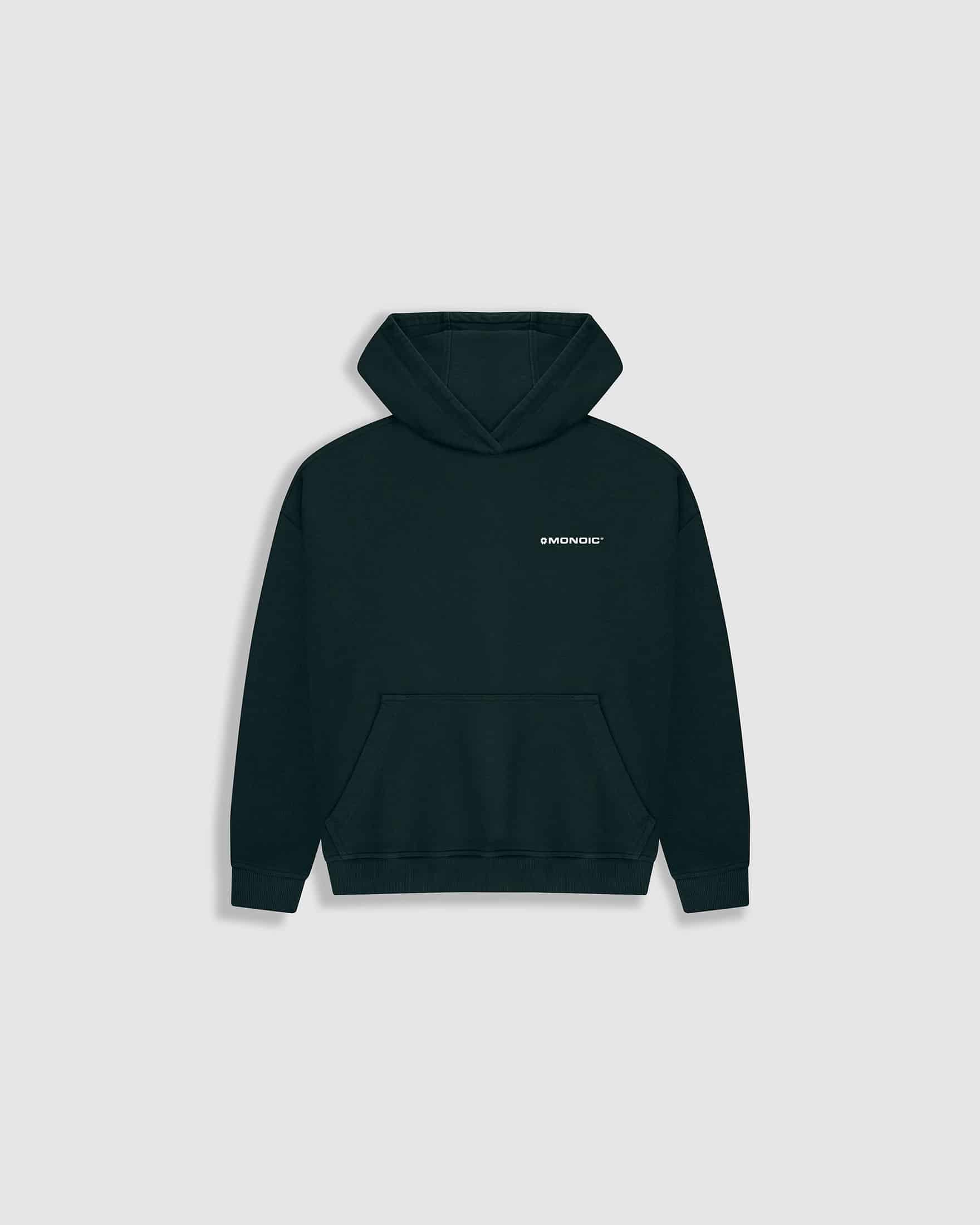 Hoodie Oversized Básico V4 - Forest Green - miniatura 1
