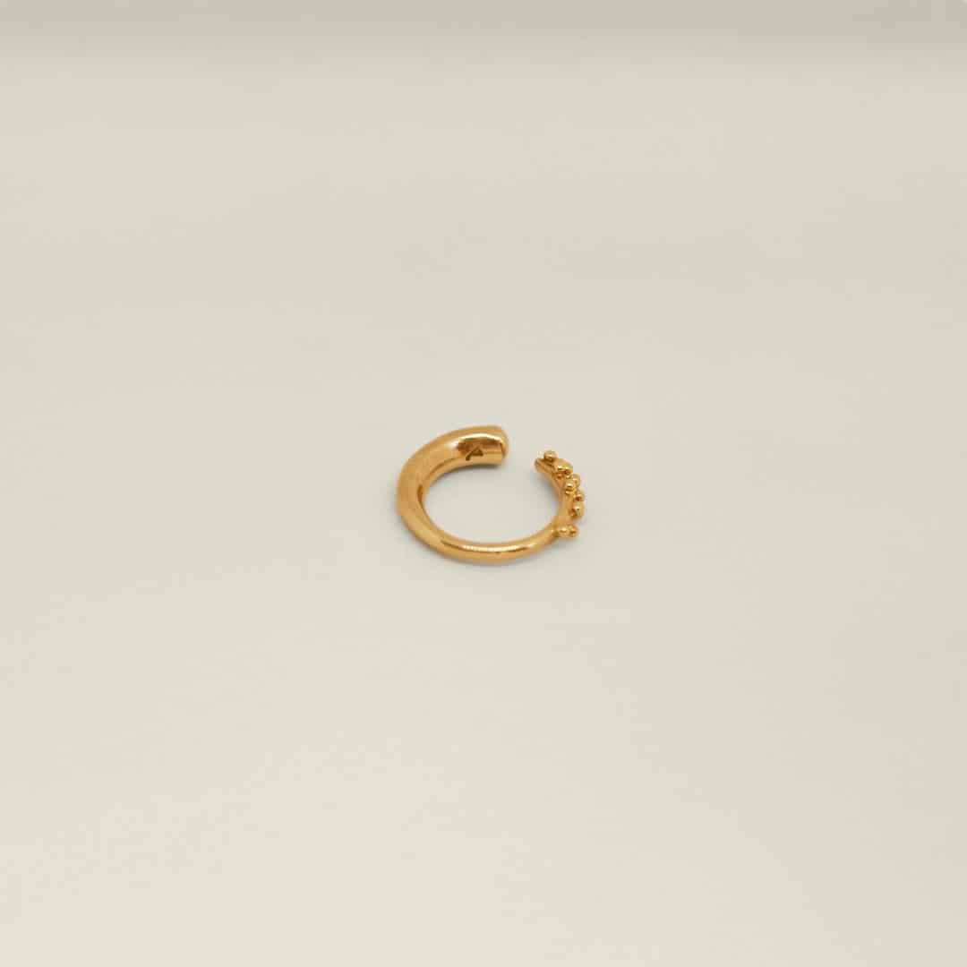 Totona Ear Cuff – Ring Gold - miniatura 2