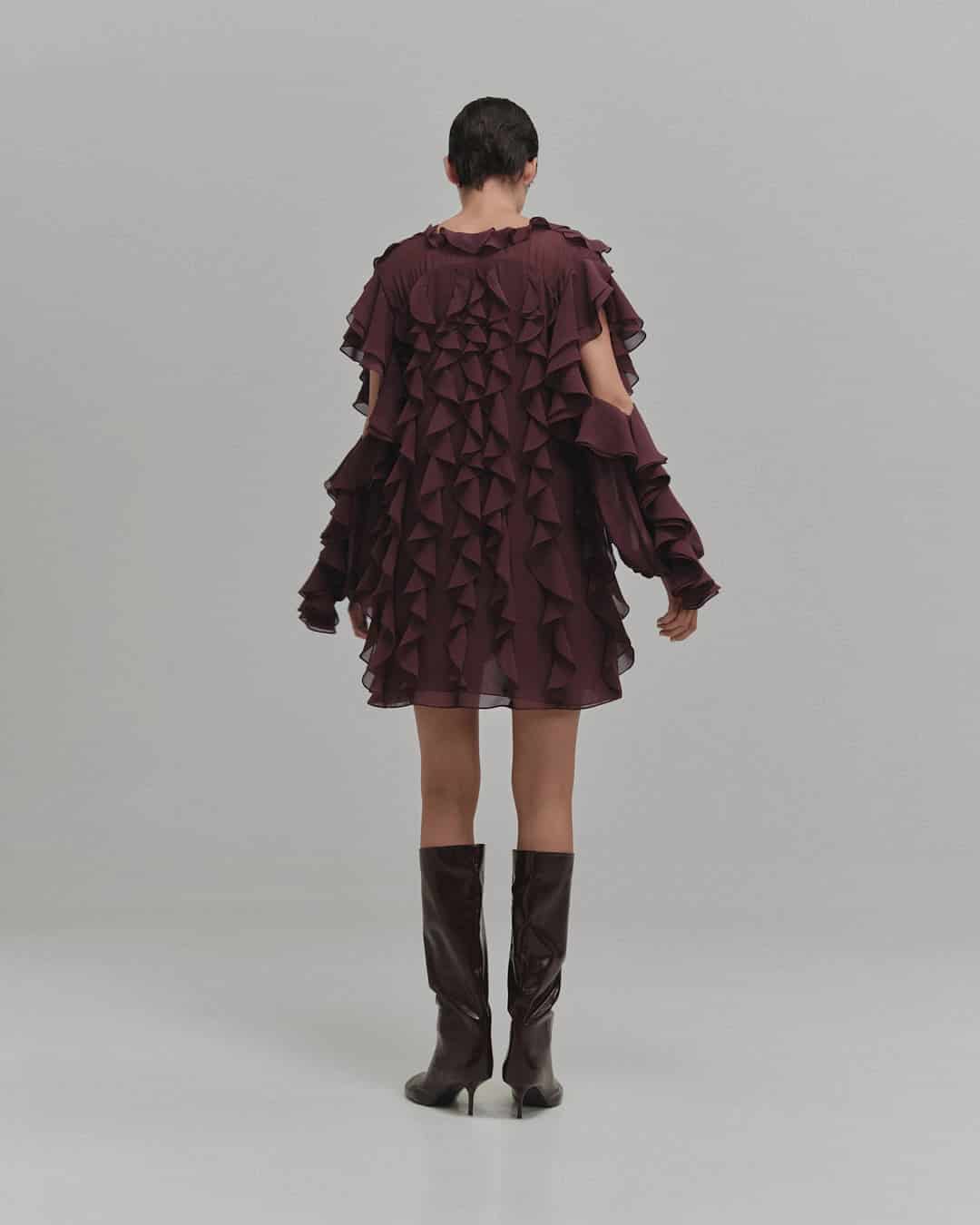 "DALIA" MINI DRESS - miniatura 3