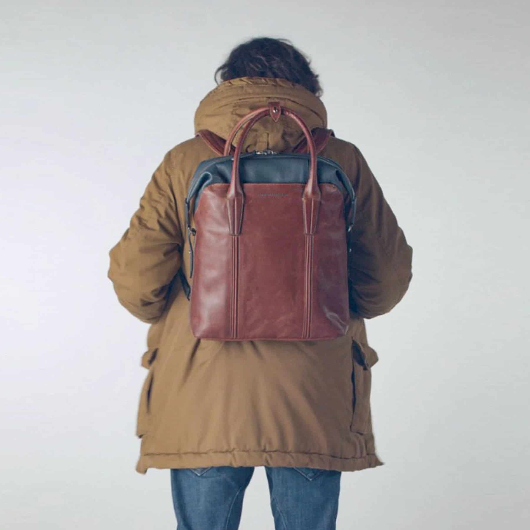Heritage Backpack / Handbag Black - miniatura 2