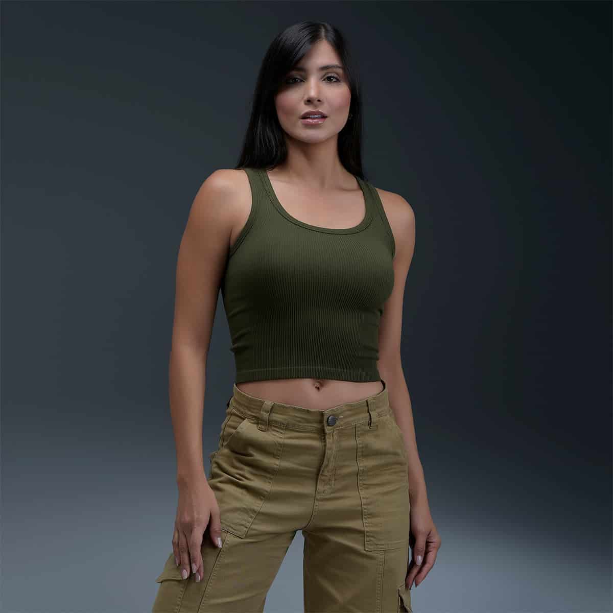 Blusa Verde Mujer - miniatura 1