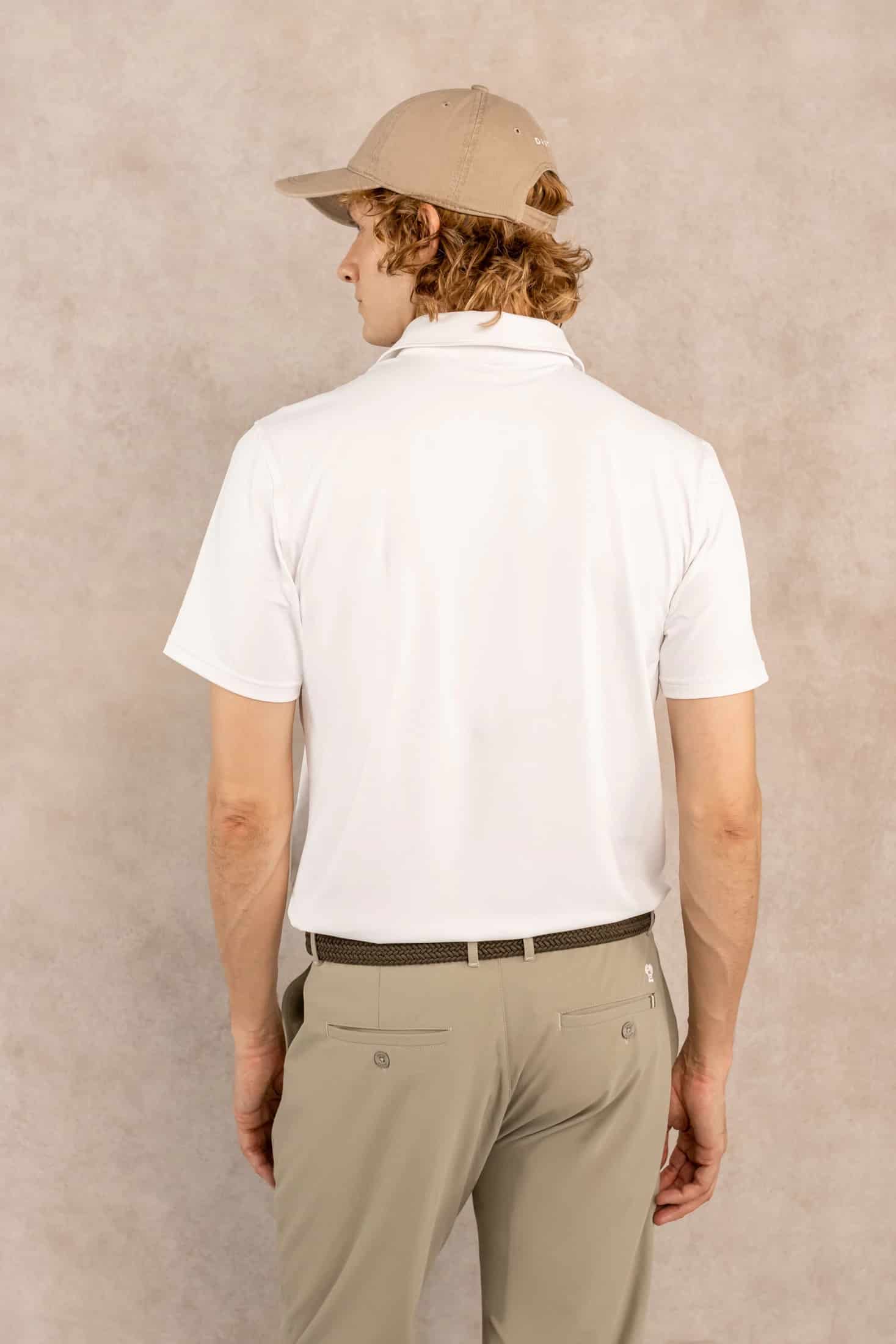 Polo Performance Antiarrugas Blanca - miniatura 4