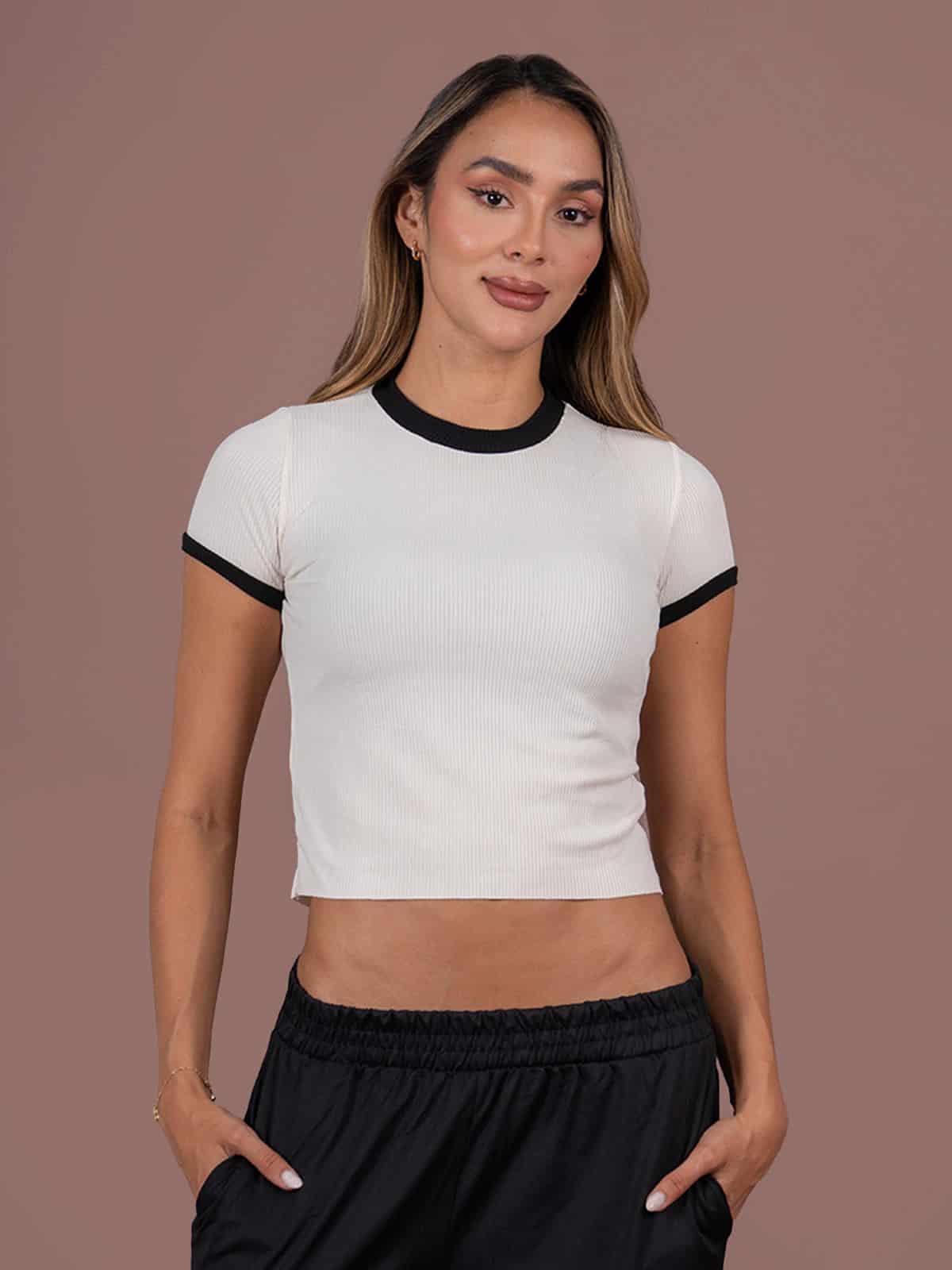 Blusa Ziwa Dolce Ivory - miniatura 1