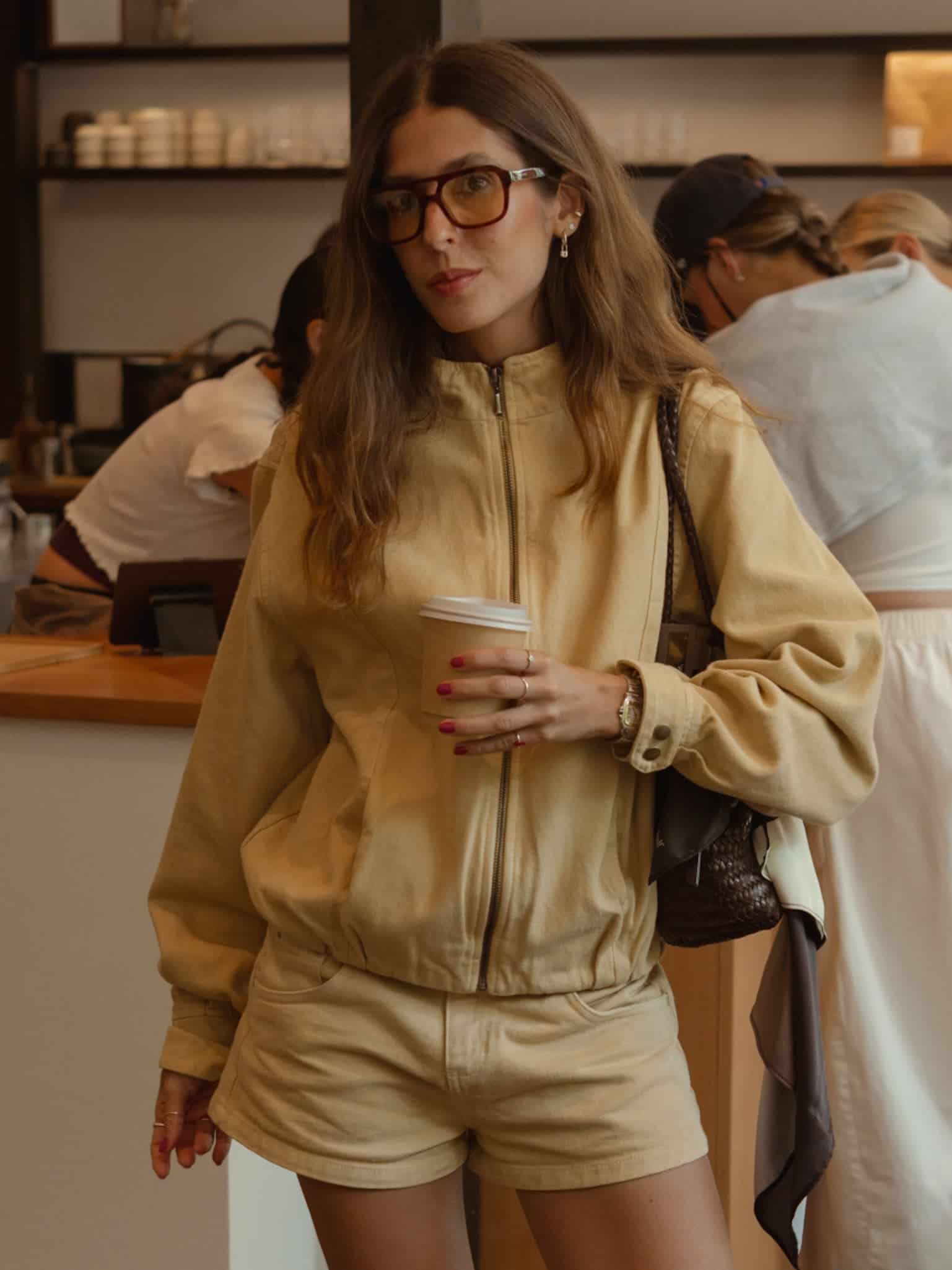 BUBBLE DENIM JACKET - DESERT YELLOW - miniatura 2