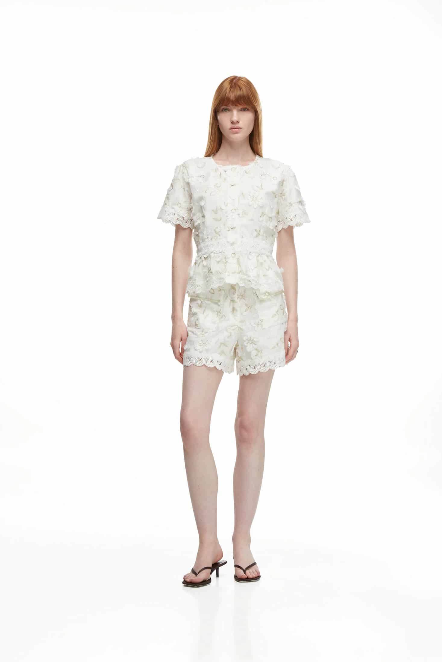 CELIA SHORTS  WHITE - miniatura 1