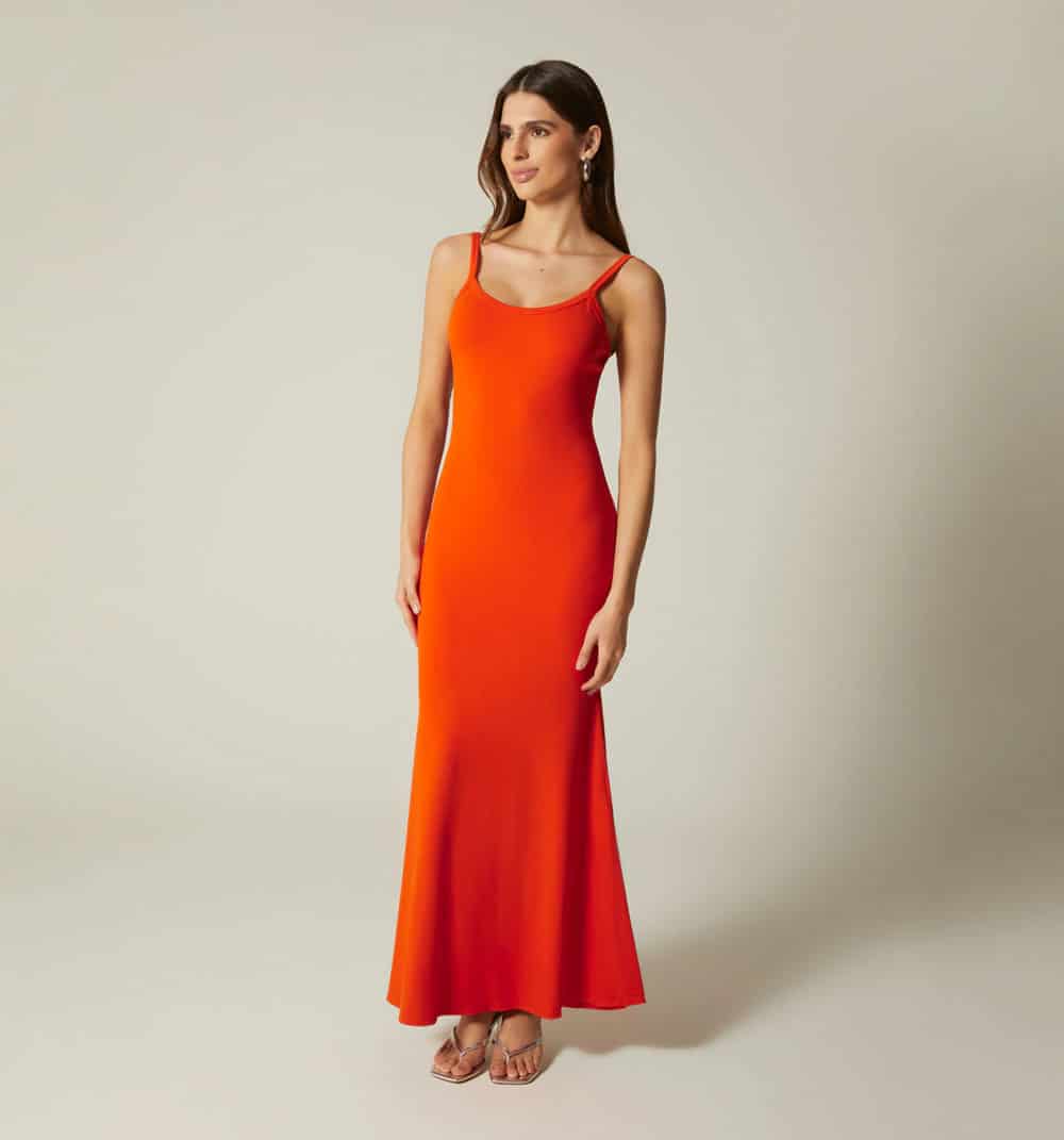 Vestido largo tiras - miniatura 6