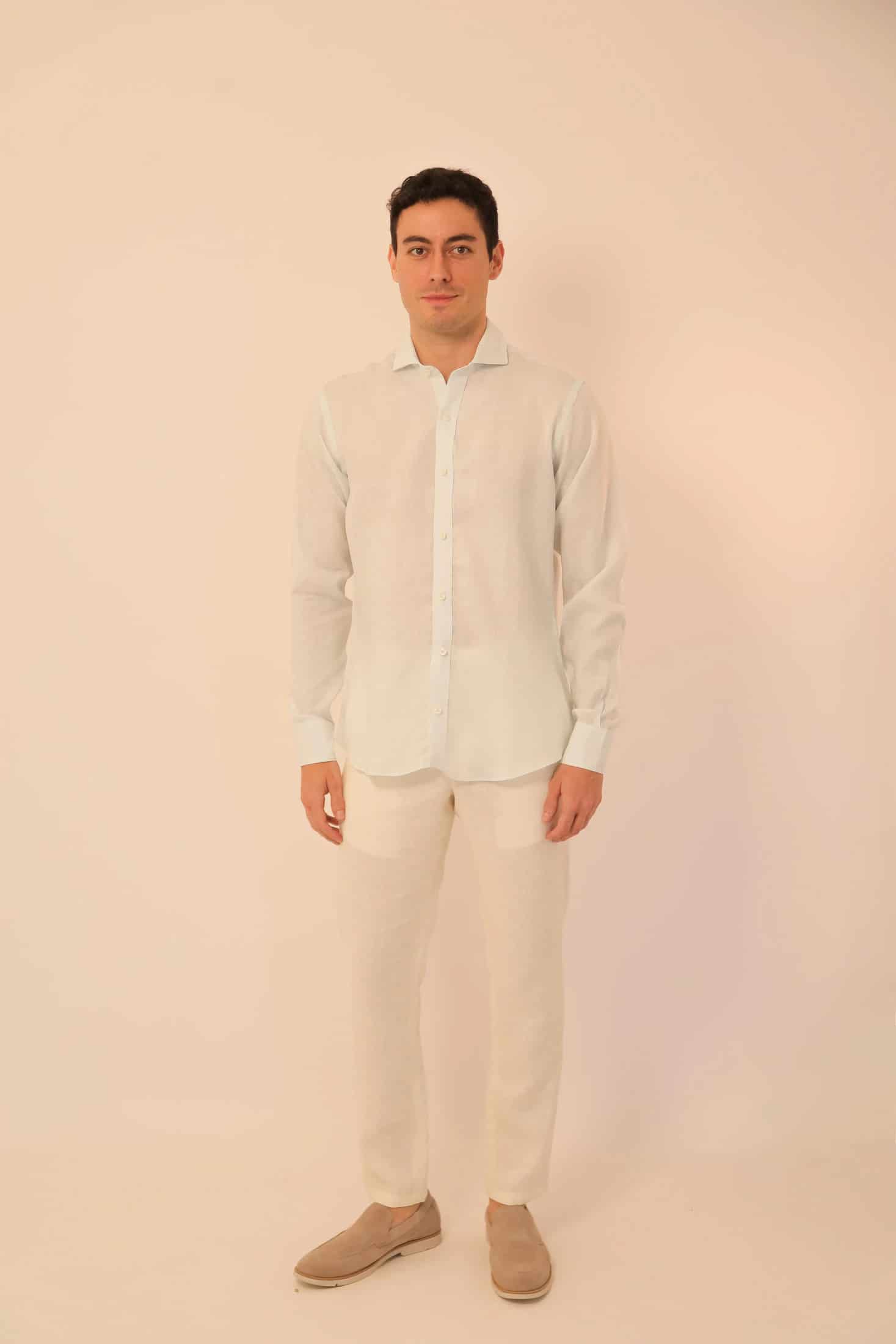 Camisas 100% Lino Cuello Francés- European Flax - miniatura 1