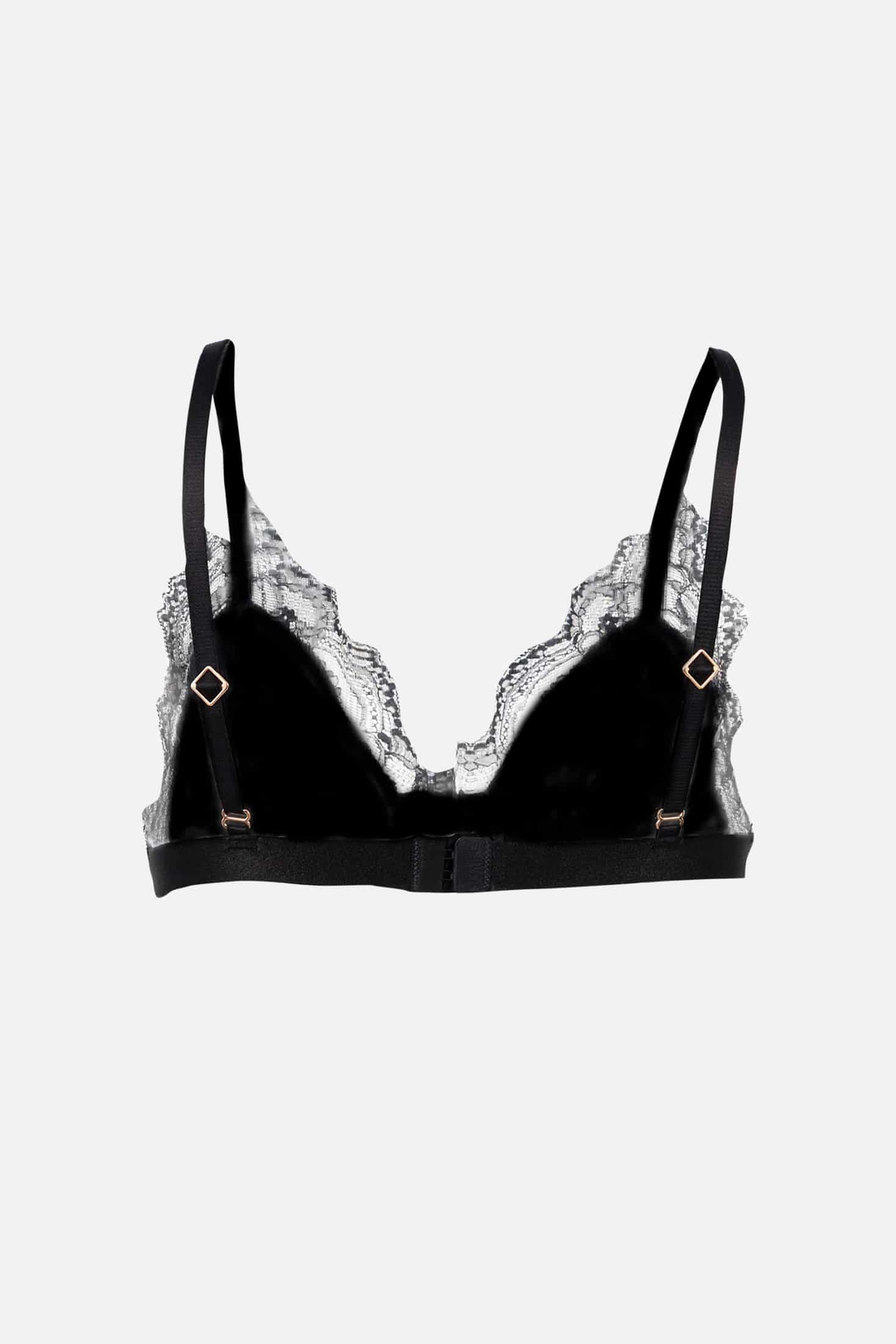 BRALETTE CON COPA ELLIPSE ADAPTABILIDAD NEGRO - miniatura 5