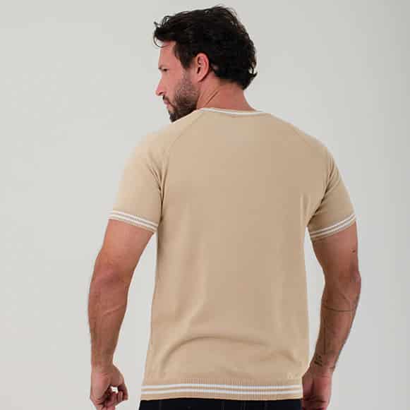 T-SHIRT MODA TEJIDO HOMBRE - miniatura 4