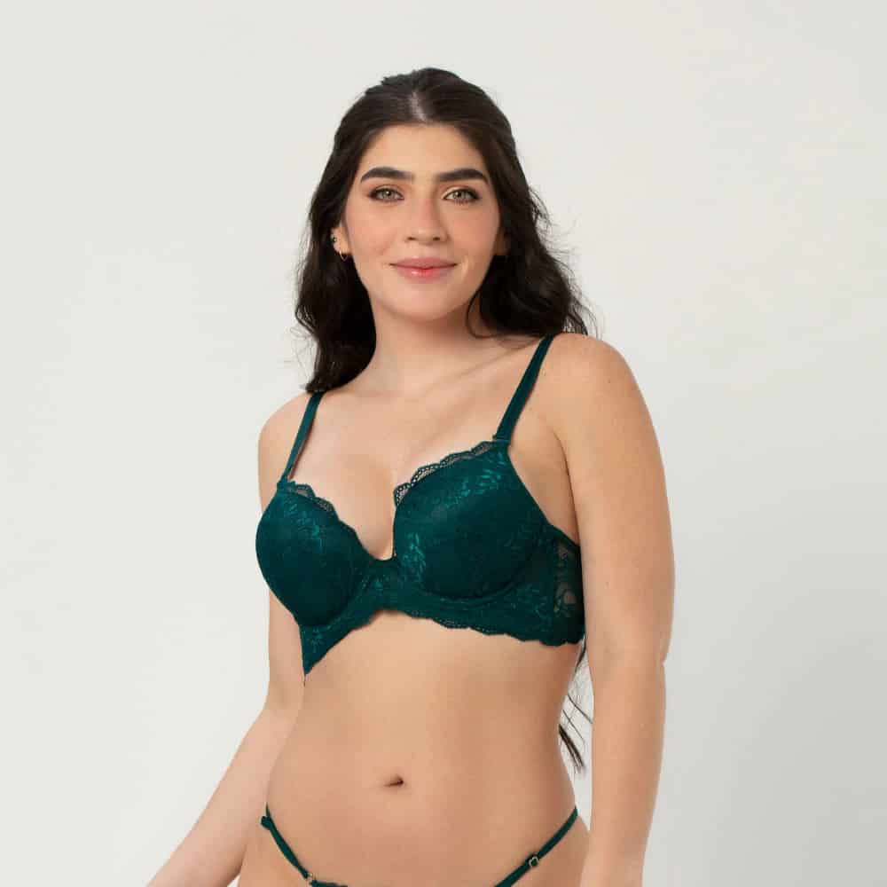 Brasier doble push up con encaje - miniatura 7