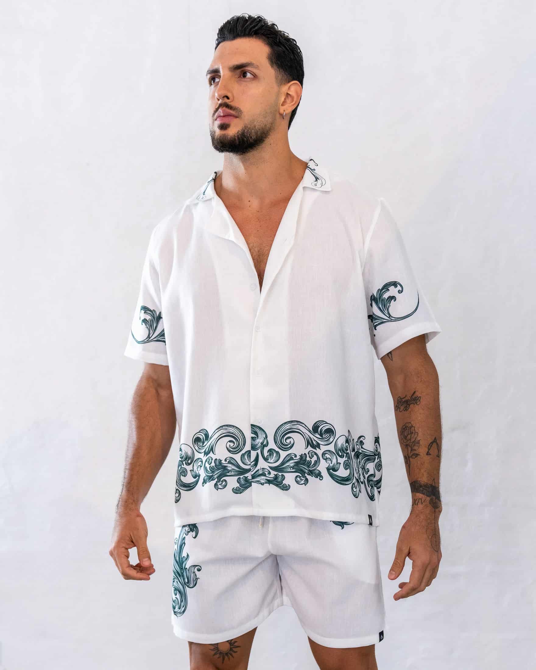 Camisa Lino Thai - miniatura 2