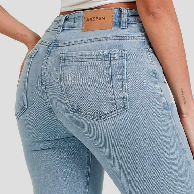 Jeans dama Mom Fit Slim AX-2682 - miniatura 3