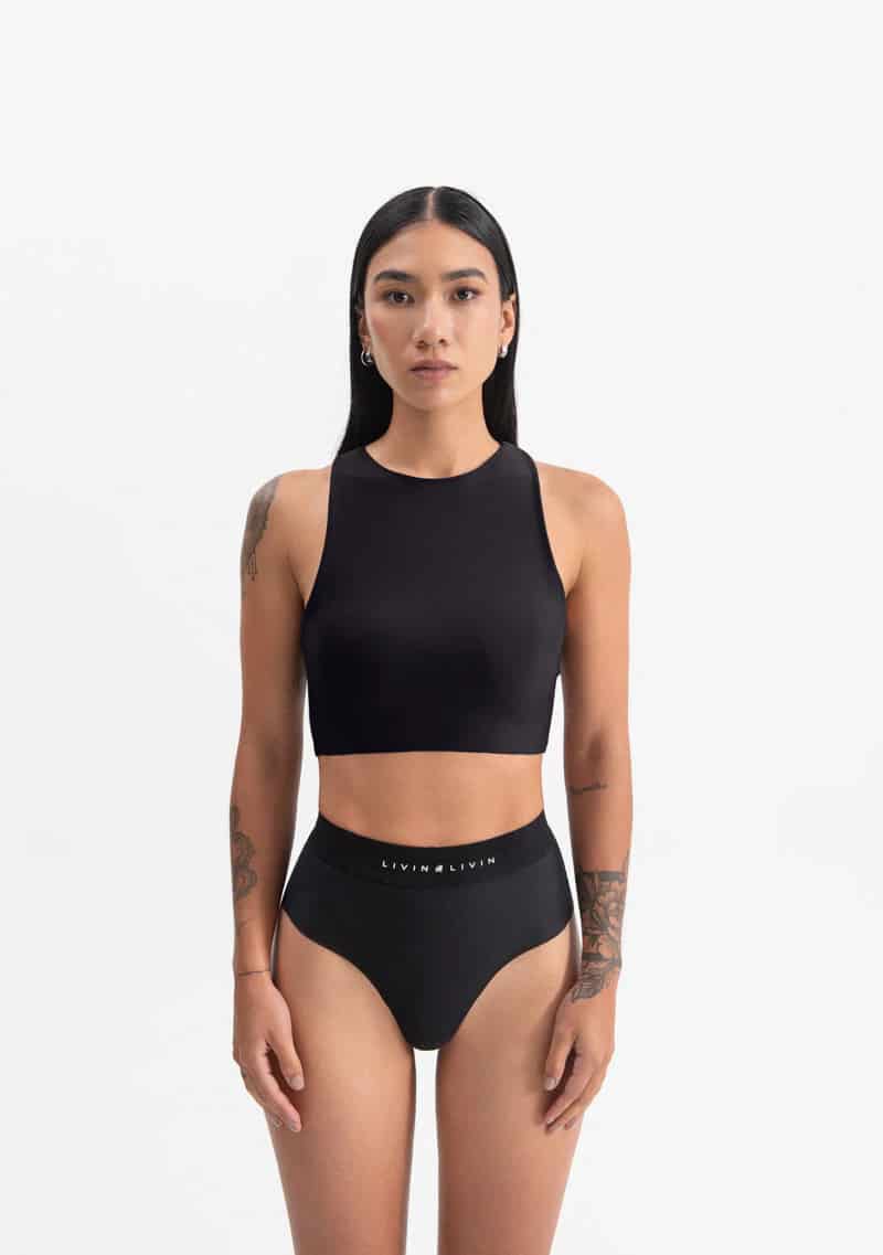 Pure x Livin Black top - miniatura 5