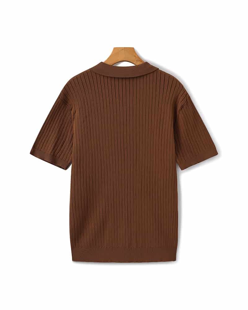 Premium Ribbed Polo - miniatura 13