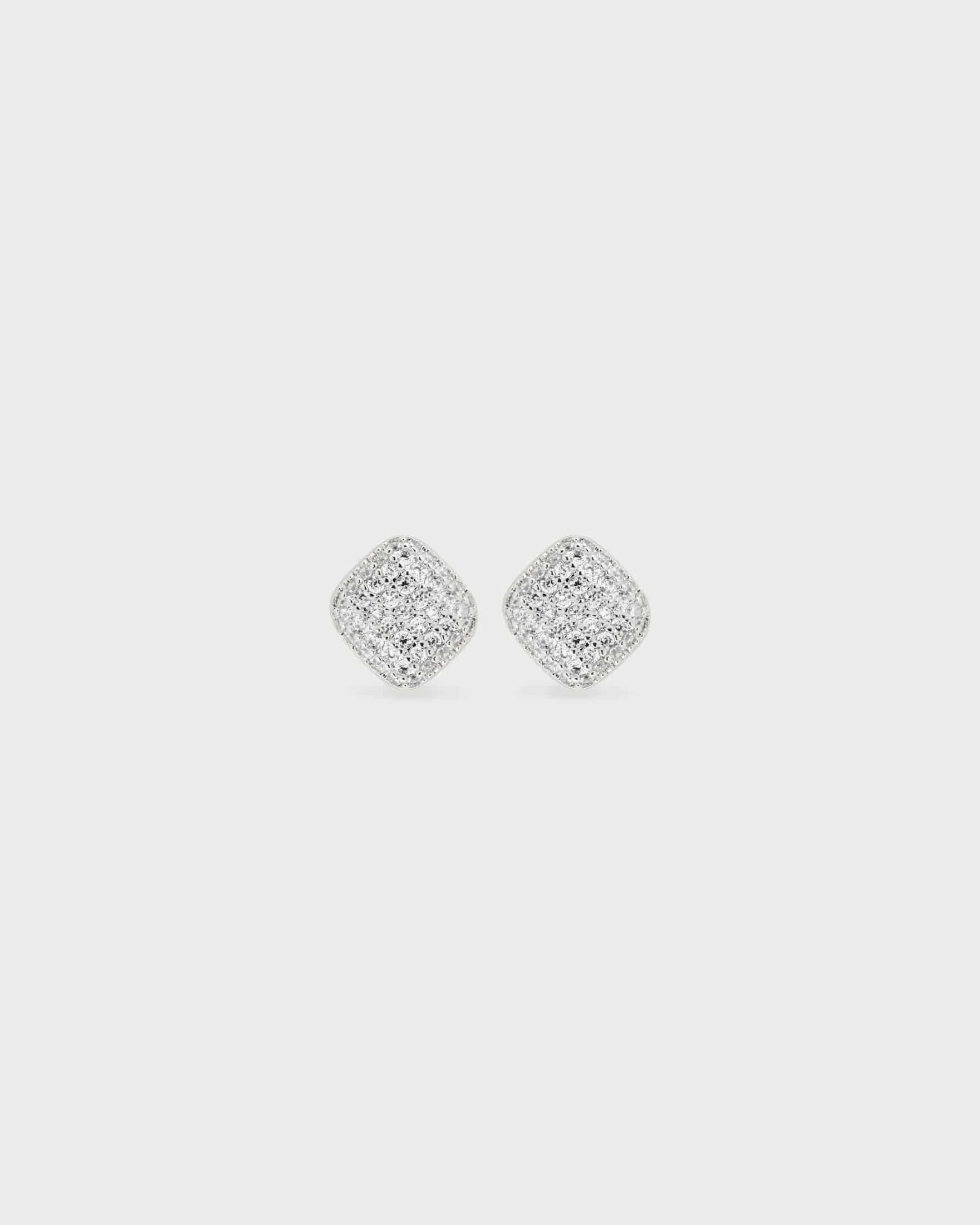 Aretes Rombo Pavé - miniatura 3