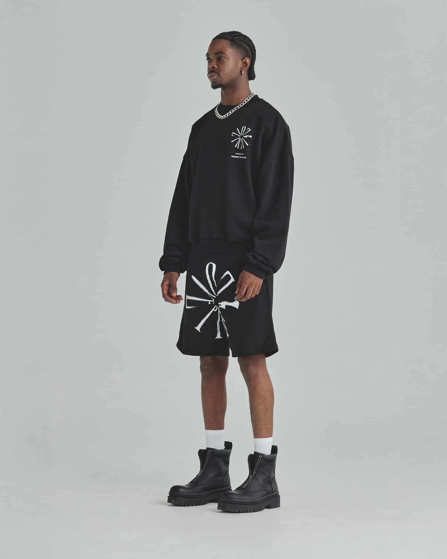 Spring Pray 4 Love Boxy Fit Crewneck Black - miniatura 5