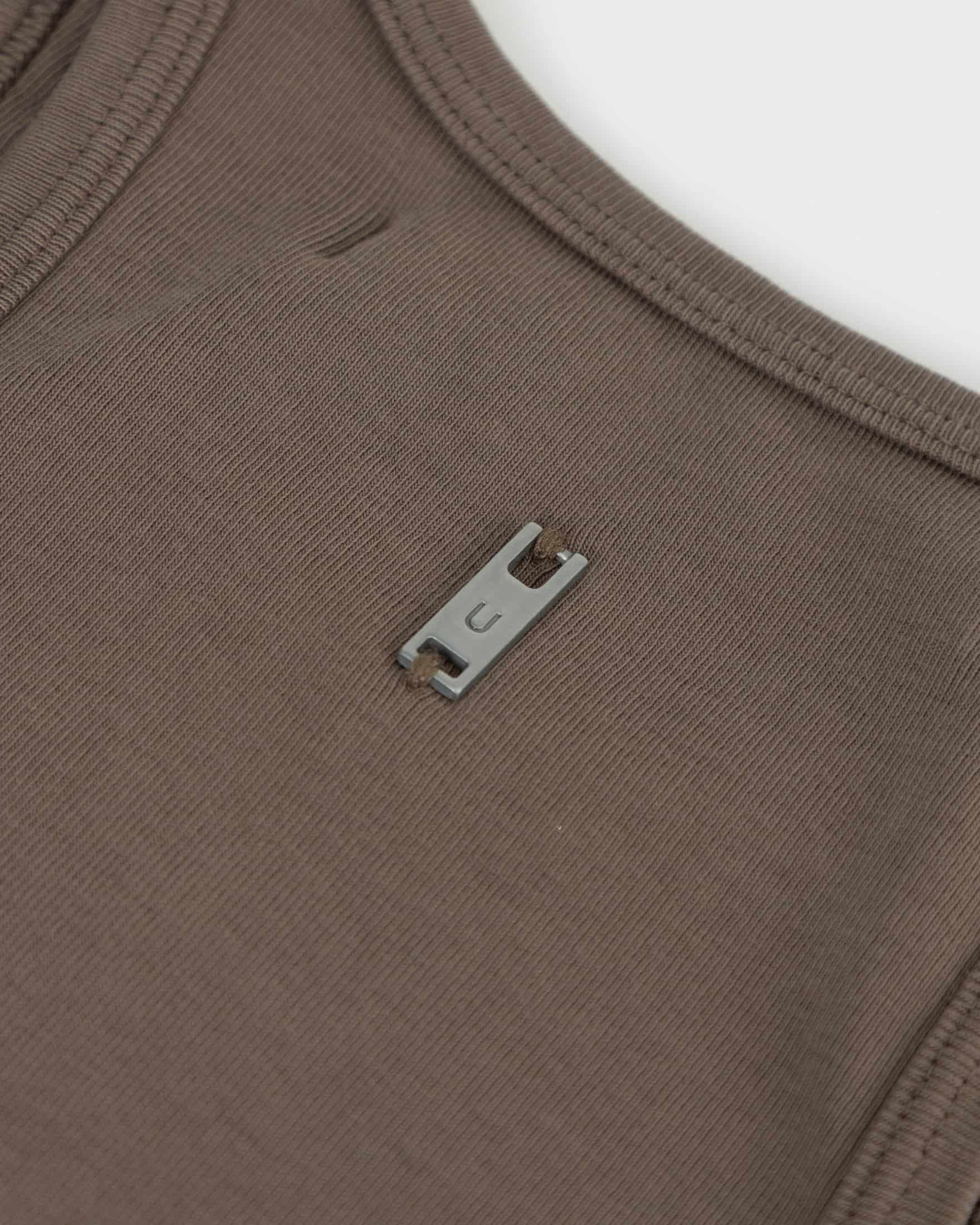 Line Basic Halter Tank Top Brown - miniatura 6