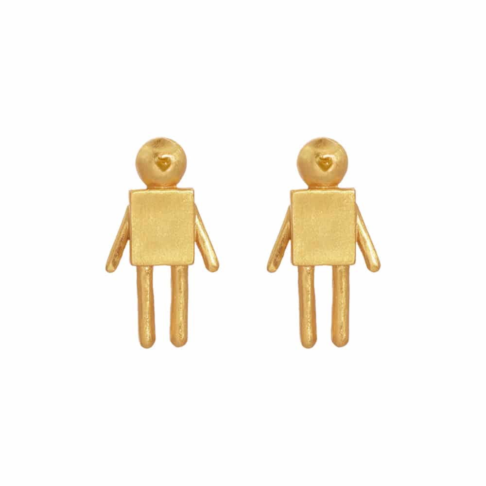 Aretes Robot Medium - miniatura 2