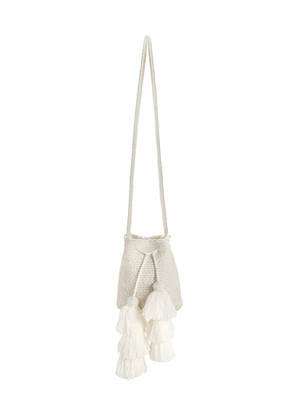 Mini Mochila wayuu Shiiliwaiya Pearl - miniatura 1