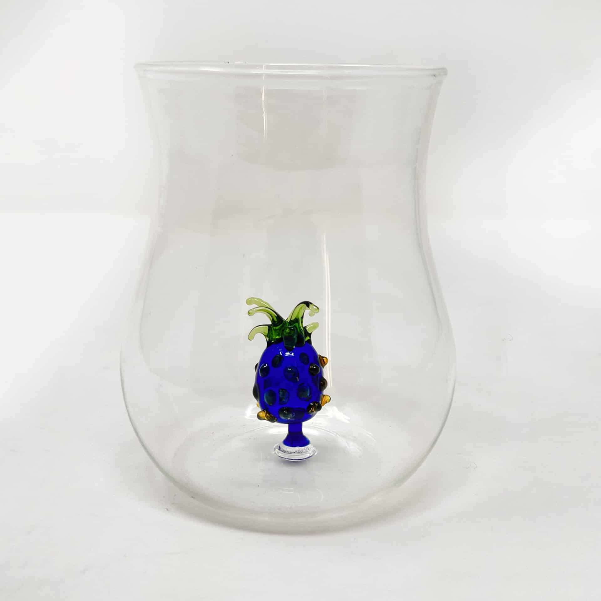 Set De Vasos Piñas Azules - miniatura 5